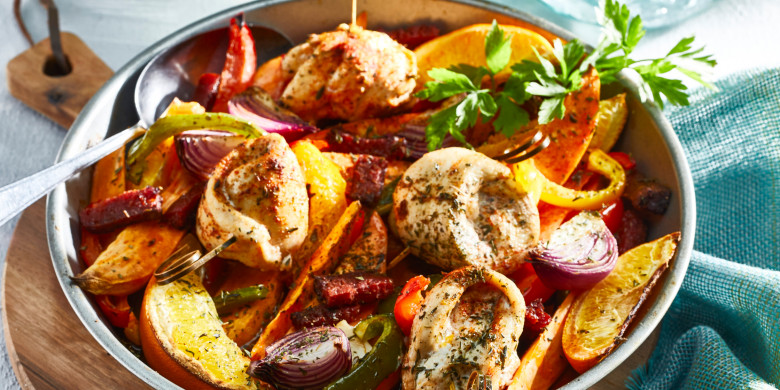 Spaanse traybake 