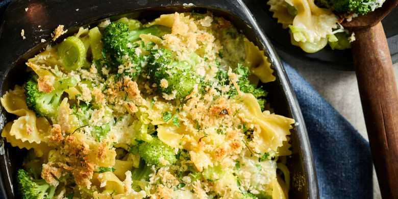 Broccoli-pastagratin met vier kazen