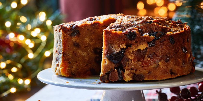 Christmas pudding met tutti frutti