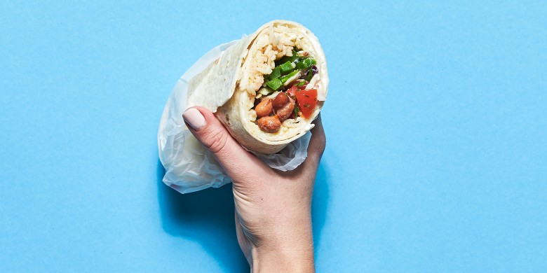 Veggie burrito
