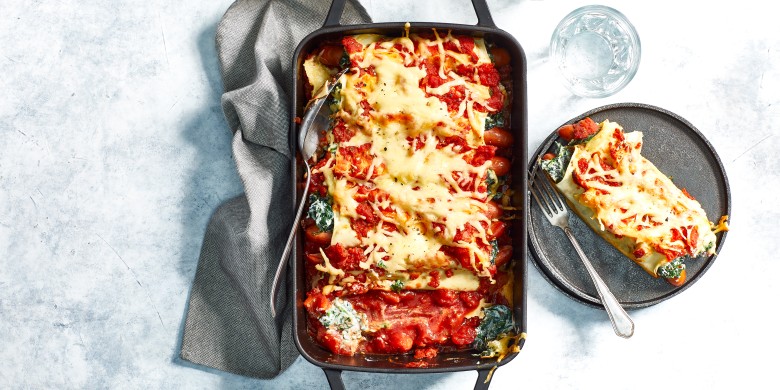 Knakworst-cannelloni