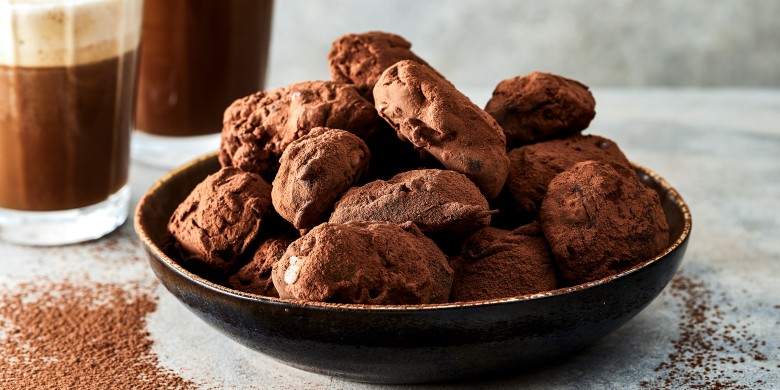 Chocolade-slagroomtruffels