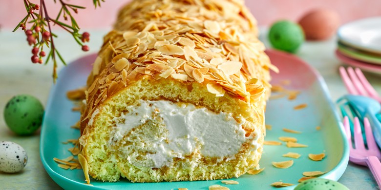 Sinaasappel-rolcake