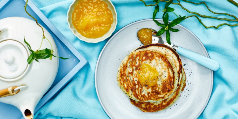 Citroen-maanzaadpancakes