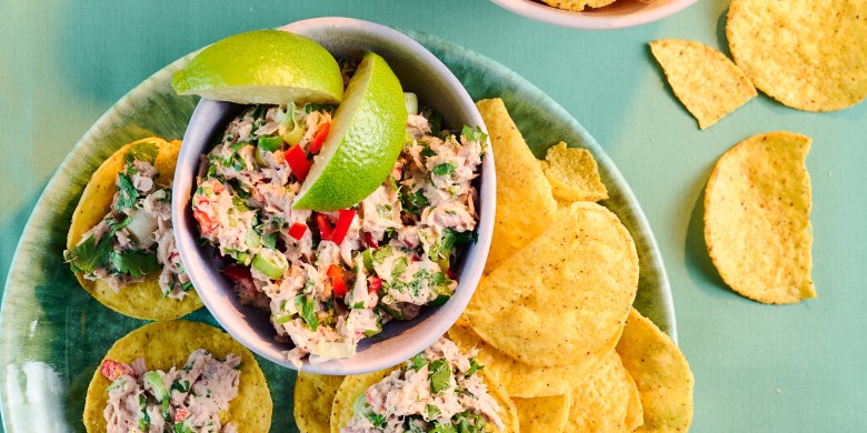 Nacho’s met tonijnsalade