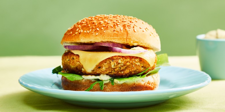 Pittige bloemkoolburgers