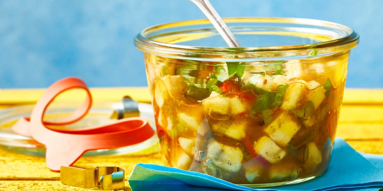 Pittige banaansalsa