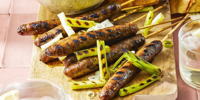 Oosterse chipolataspiesjes