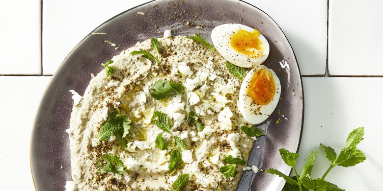 Baba ganoush-platter