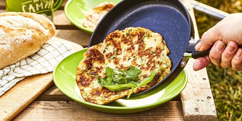 Romige kruidenomelet