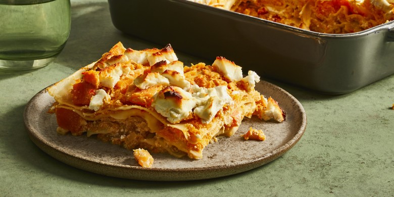 Pompoenlasagne 