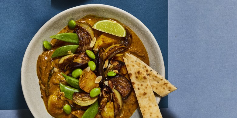 Auberginecurry met raita