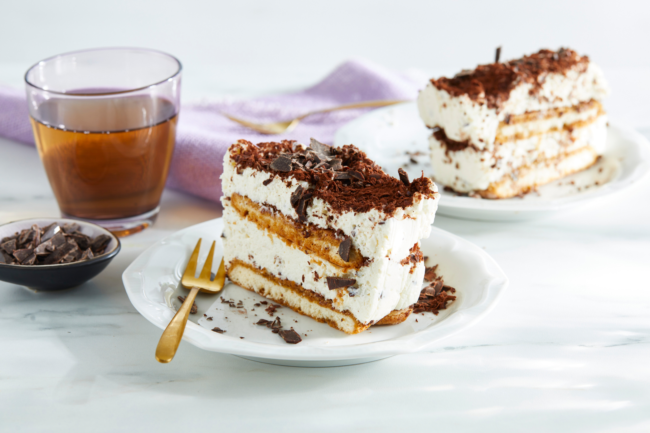 Stracciatella-tiramisu