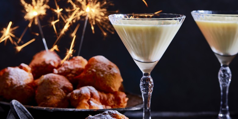 Witte chocolade-martini