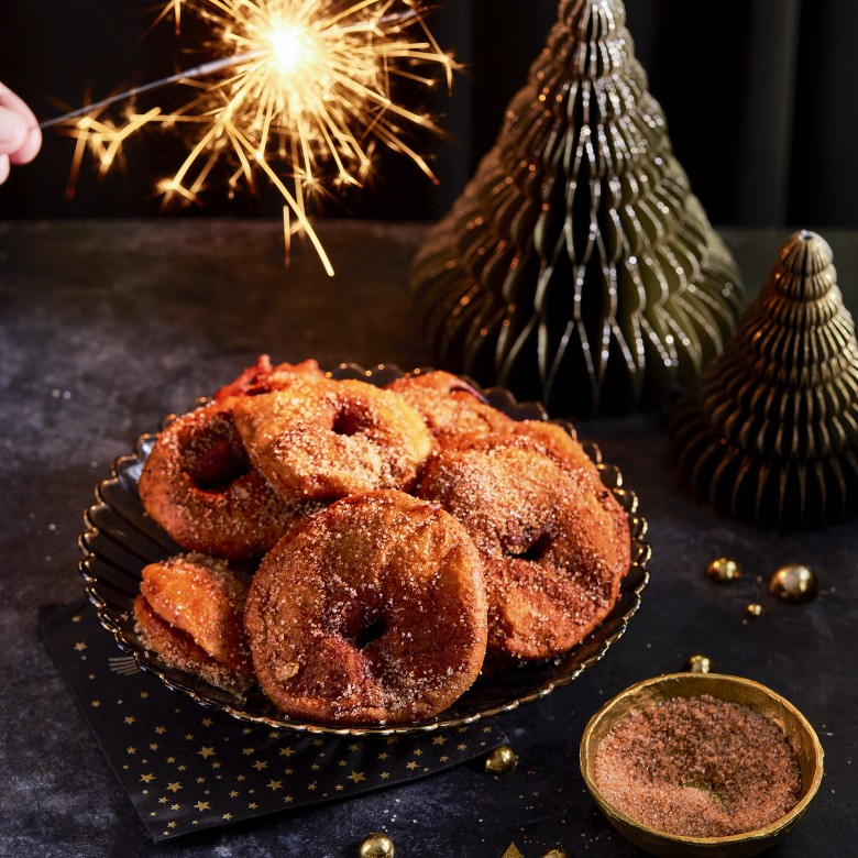 Klassieke appelbeignets