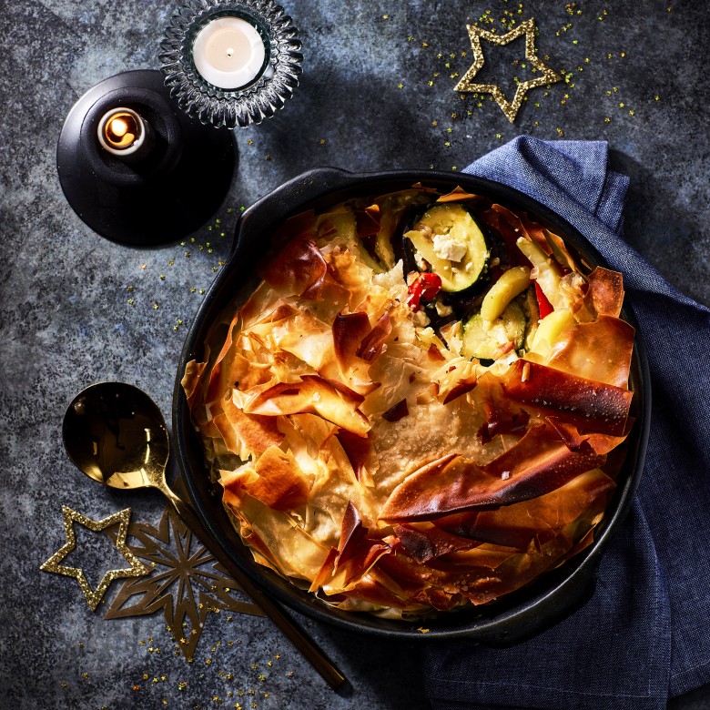 Groentepie met feta