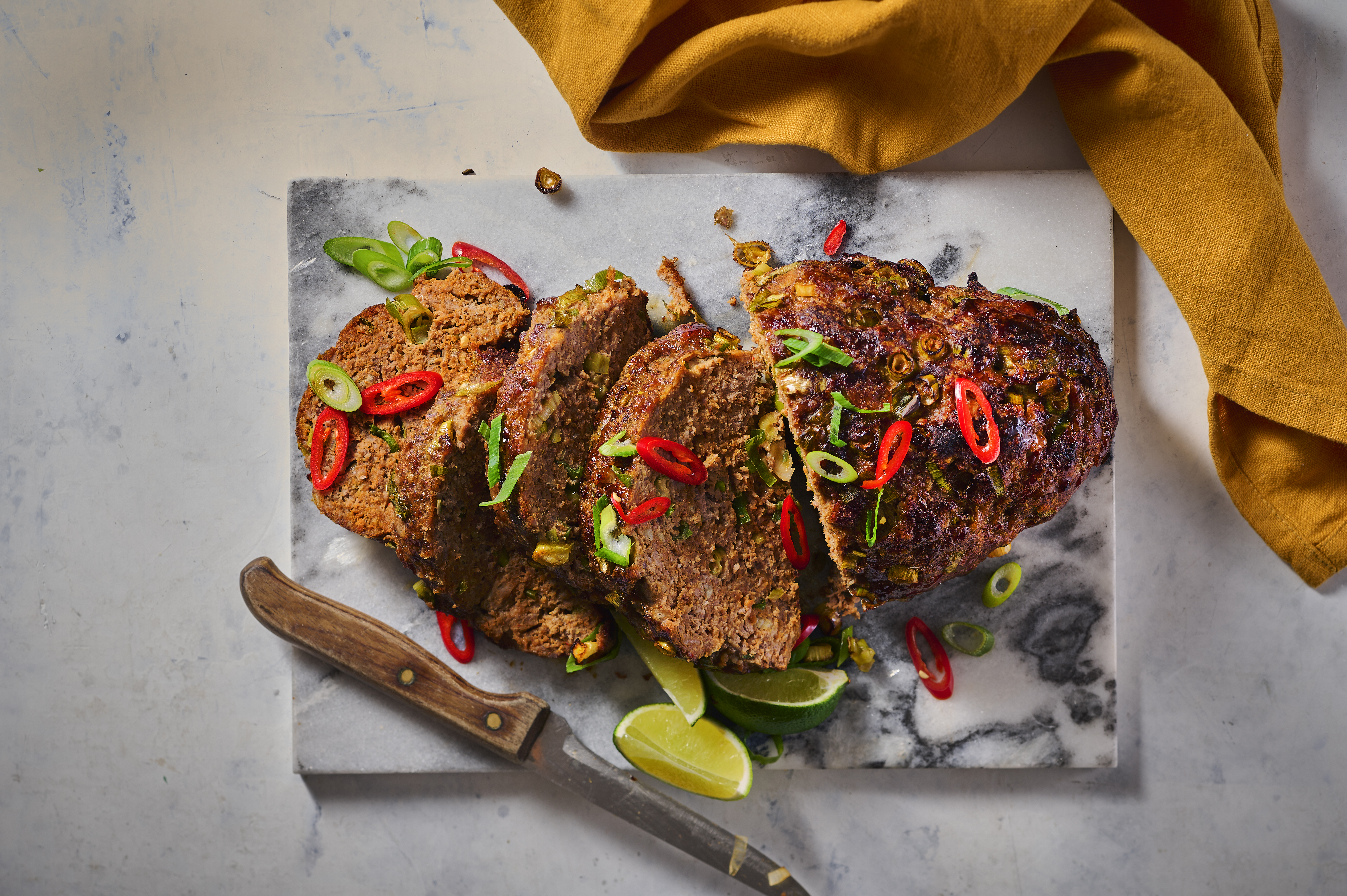 Curry-gehaktbrood met mihoen