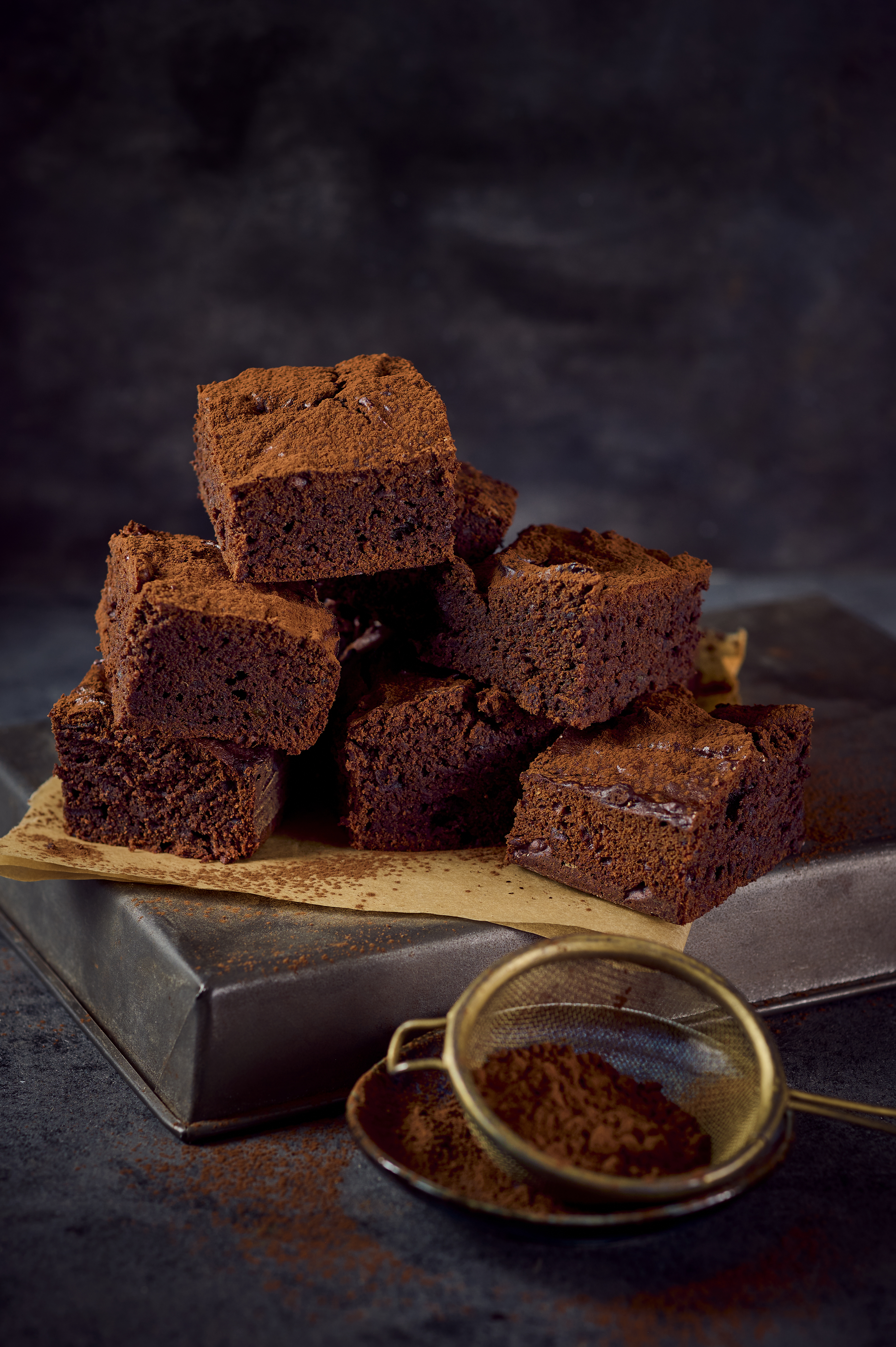 Chocoladebrownies met dadels