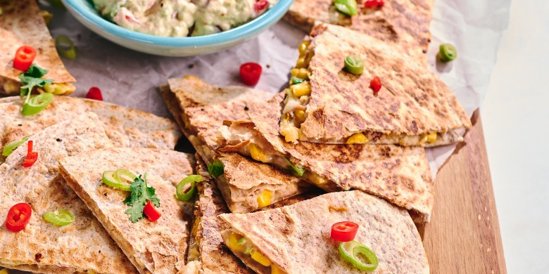Quesadilla’s met tonijn 