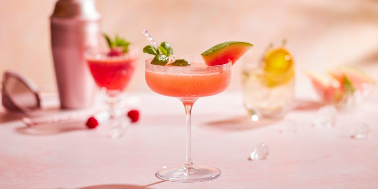 Watermelon-ginger fizz