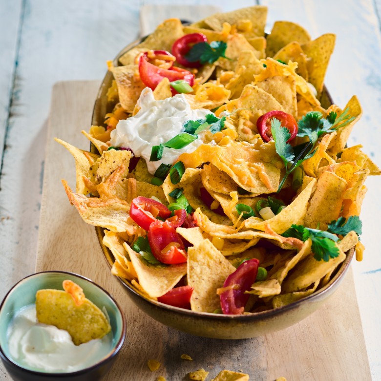Nacho's met mais en jalapeño