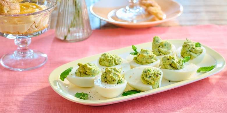 Gevulde lente-eieren