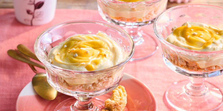 Zoete paasglaasjes met advocaat 