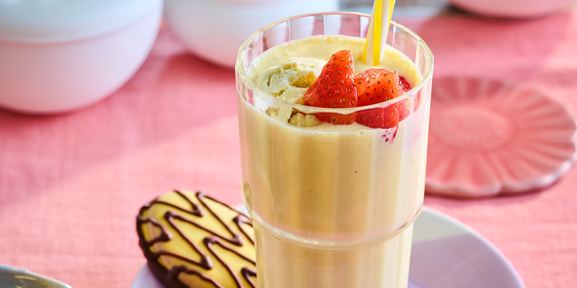Custard-vanillemilkshake