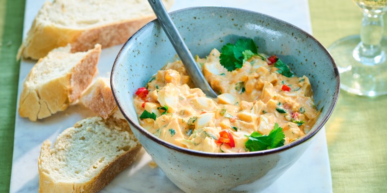 Spicy eiersalade 