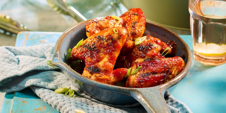 Spicy kippenvleugels