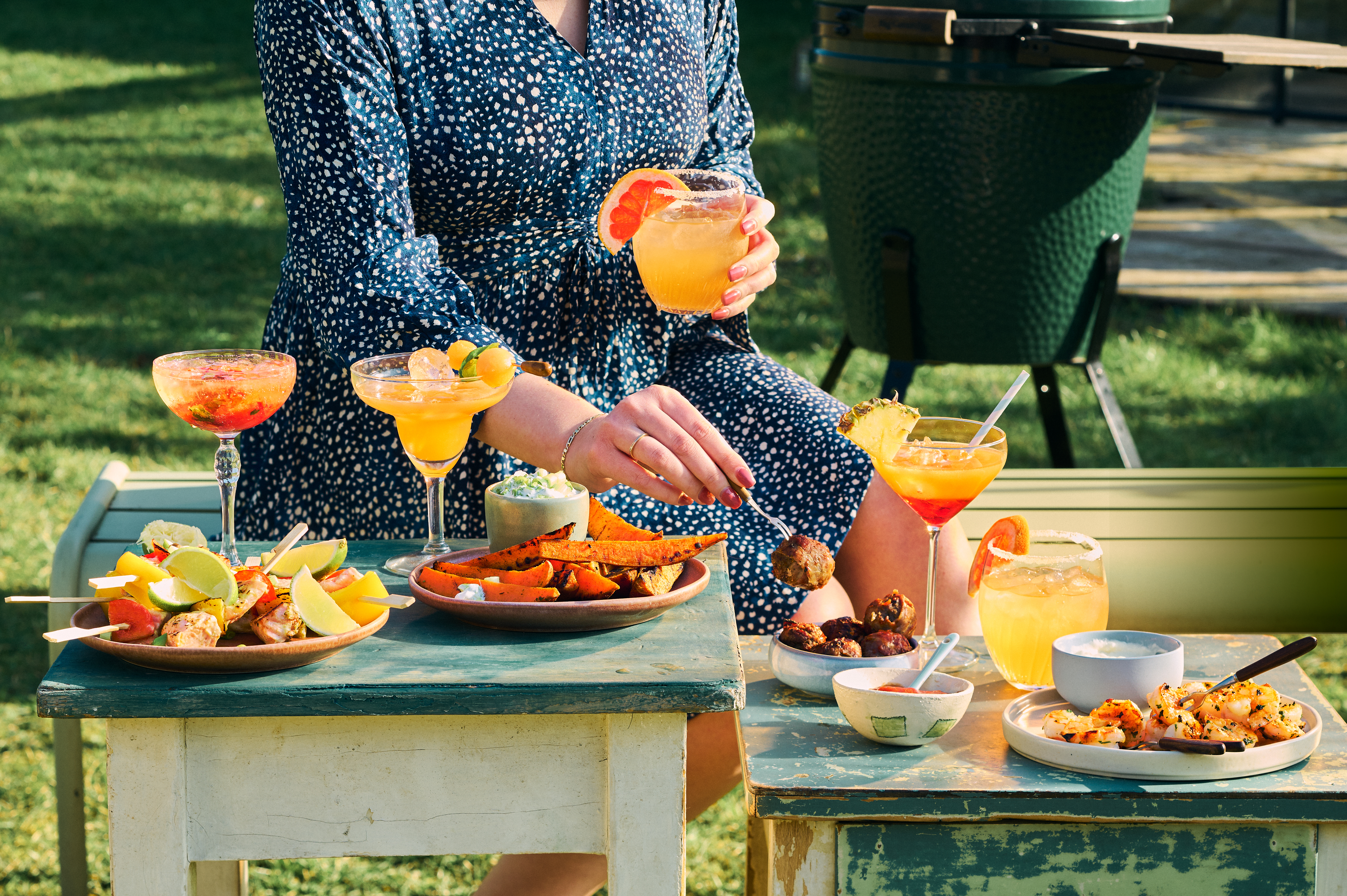 Grapefruit paloma mocktail