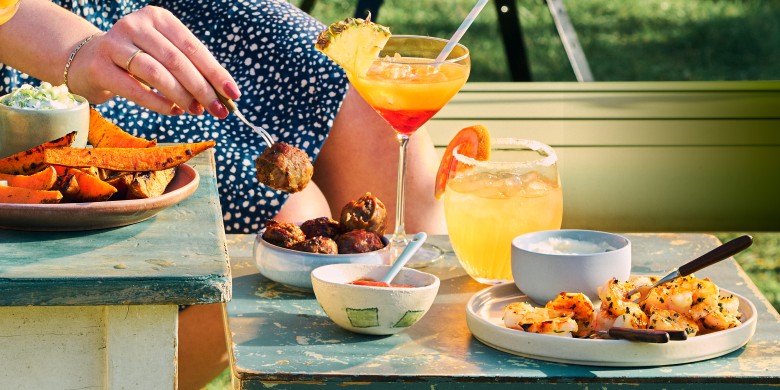 Grapefruit paloma mocktail