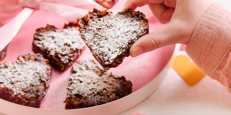 Hartenkoekjes met havermout en banaan
