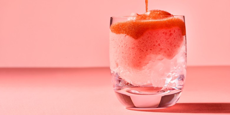 Rabarber-gember slush 