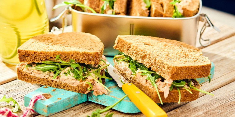 Spicy jalapeño-tonijnsandwich 
