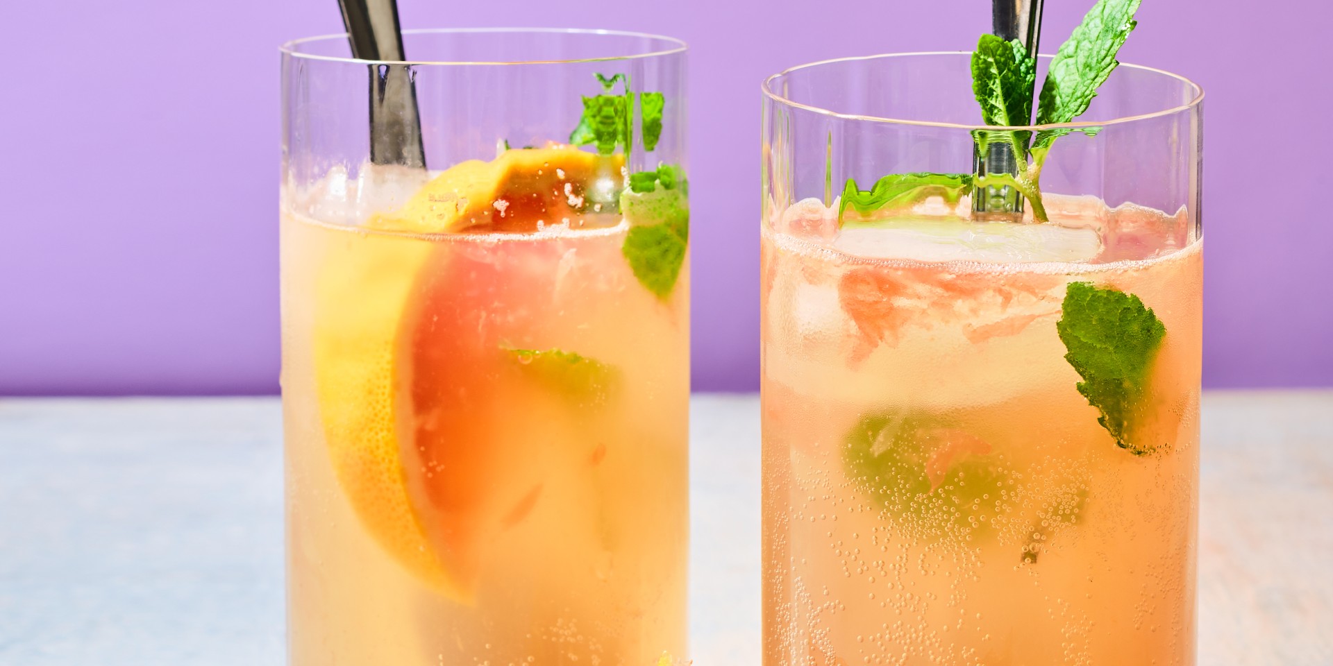 Frisse grapefruit mocktail