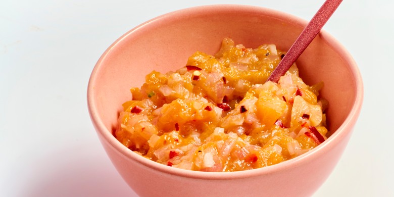 Zoete abrikozenchutney