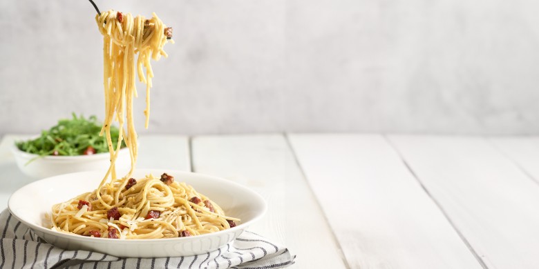 Spaghetti carbonara met chorizo 