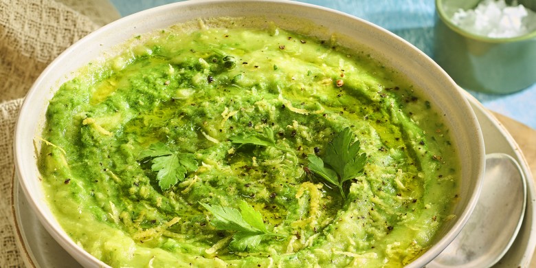 Groene broodsoep 