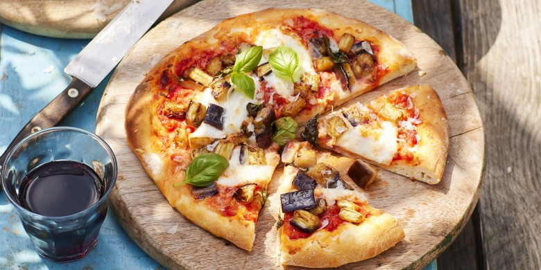 Pizza alla norma 