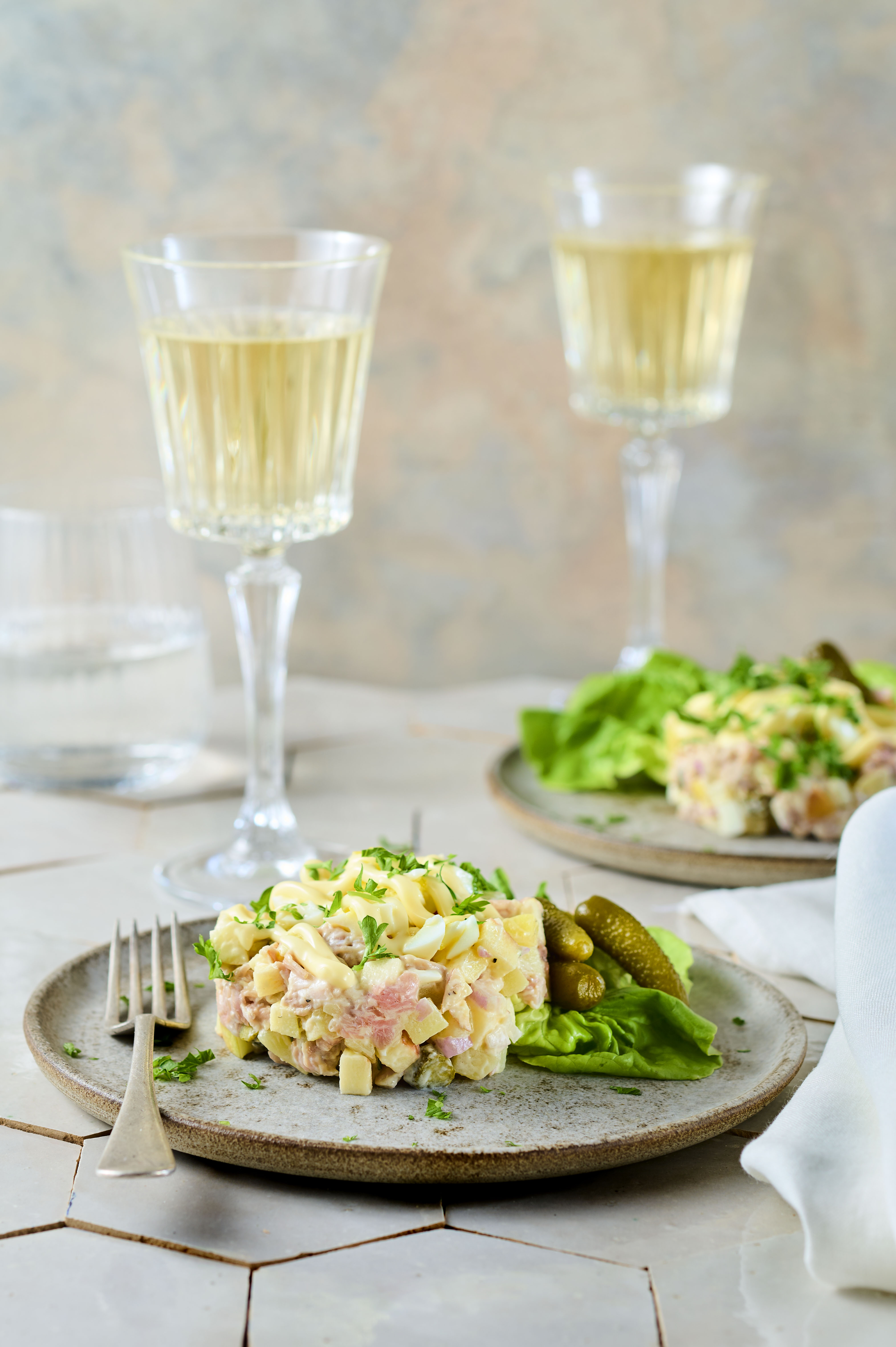 Frisse huzarensalade