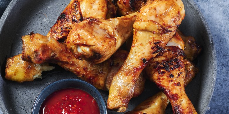 Drumsticks uit de airfryer 