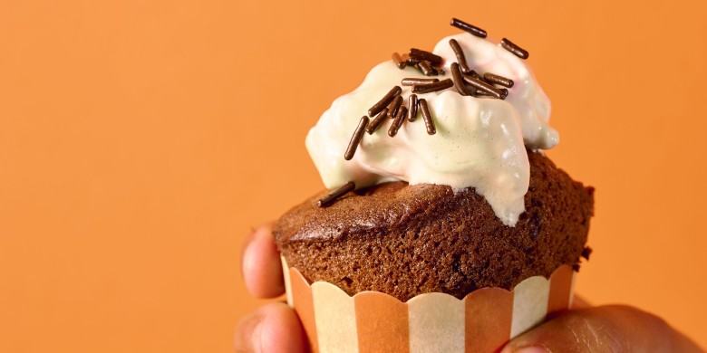 Versierde cupcakes 