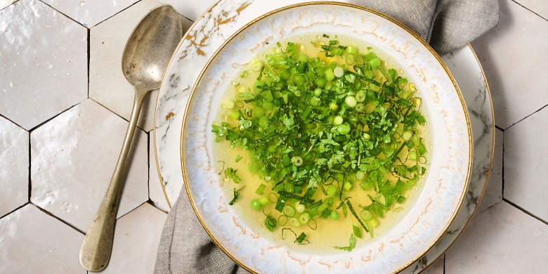 Zomerse bouillon 