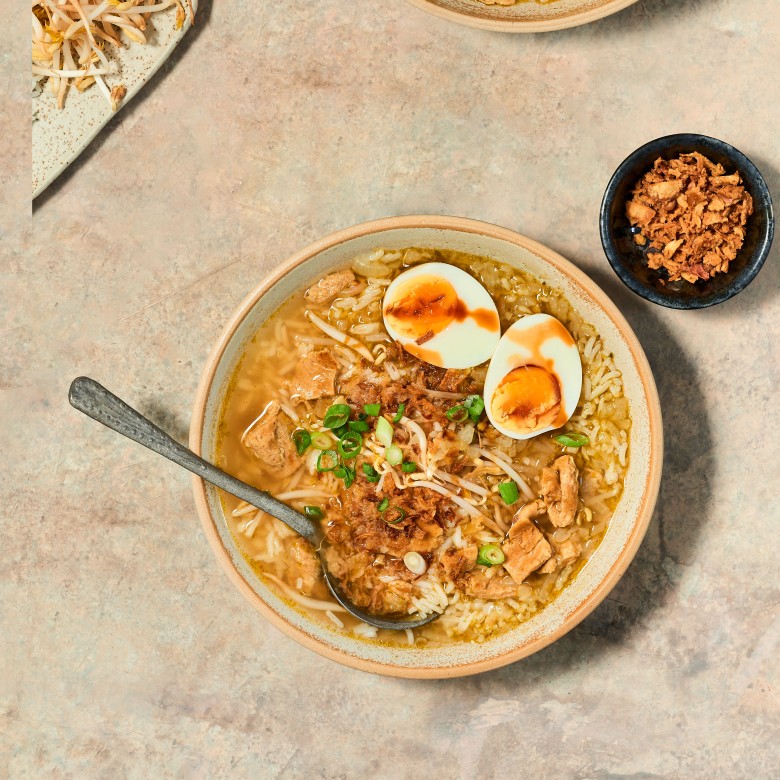 Snelle vegetarische soto