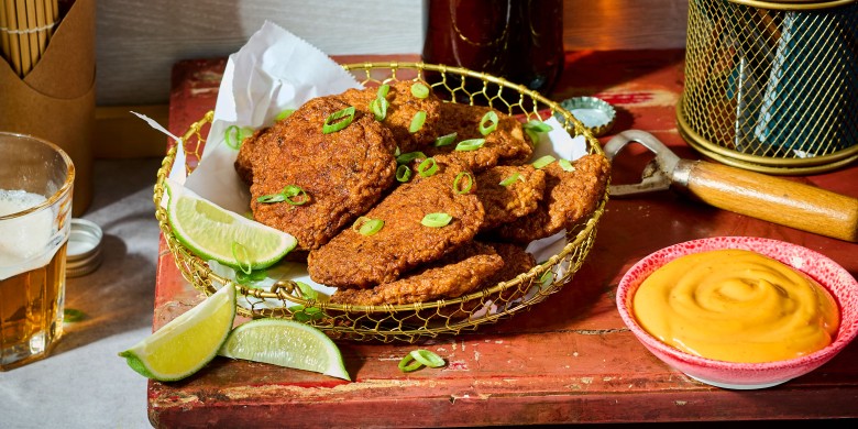 Thaise viskoekjes met chili-mayo