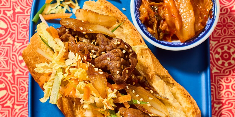 Bulgogi-sandwich