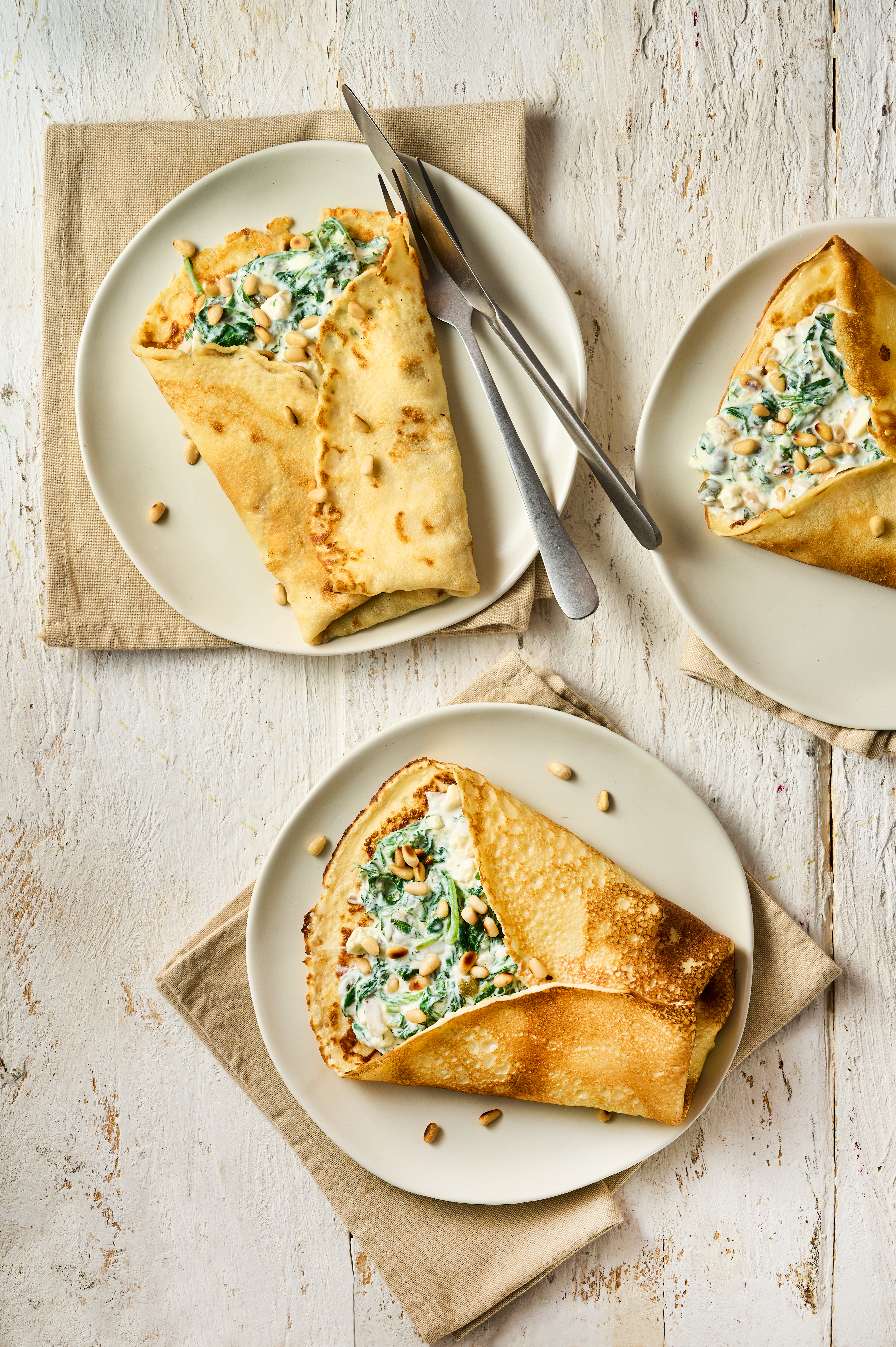 Spanakopita-pannenkoeken