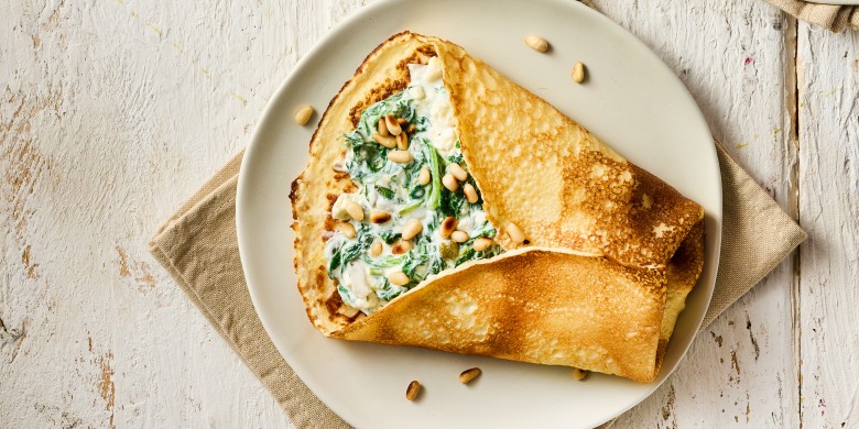 Spanakopita-pannenkoeken 