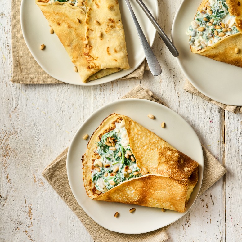 Spanakopita-pannenkoeken